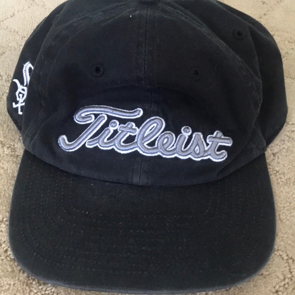 titleist white sox hat